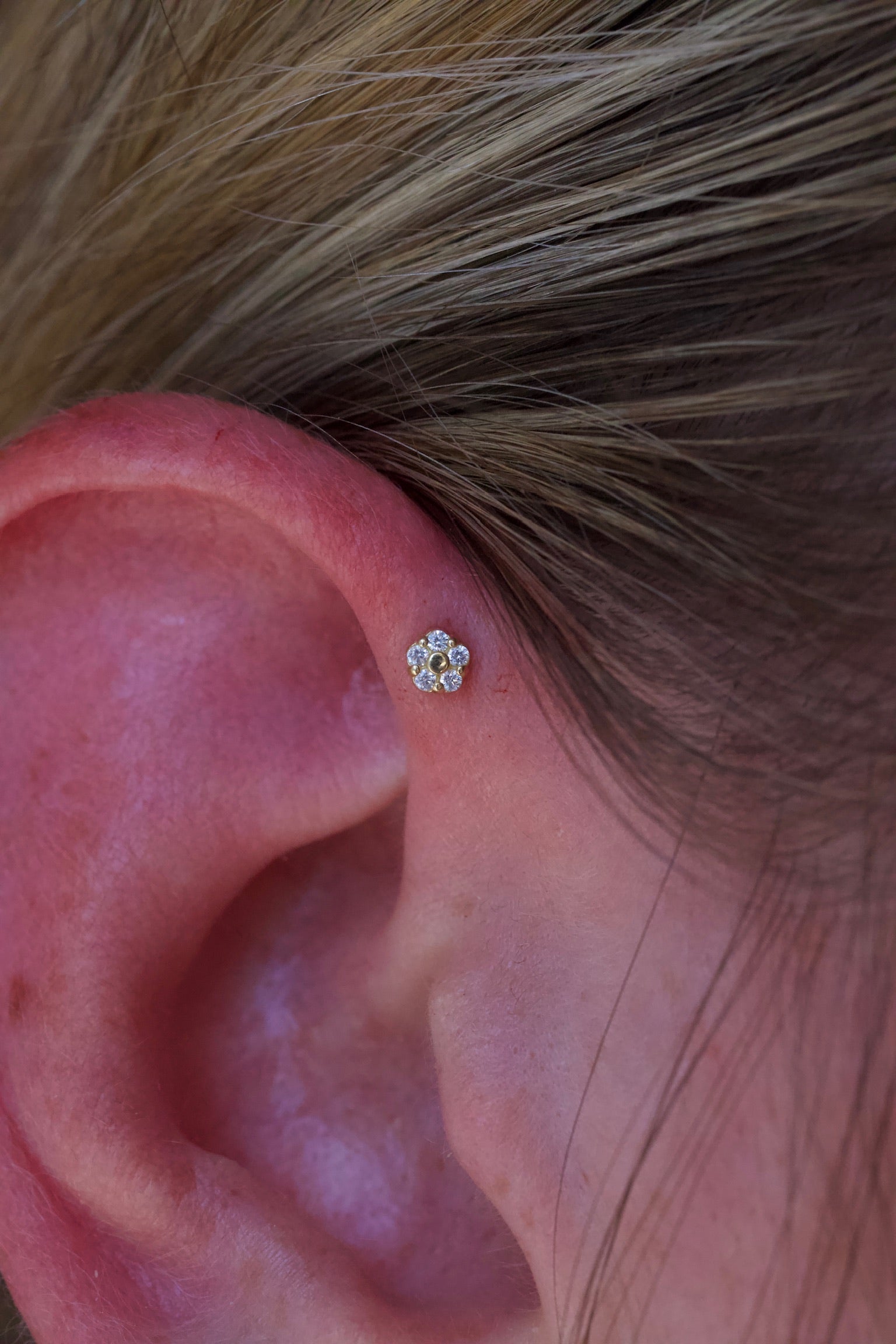 Forward Helix Piercing
