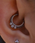 TITANIUM 3-ZIRCON DAITH & SEPTUM HOOP