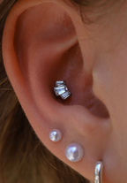 TITANIUM 3-GEM CROWN TOP