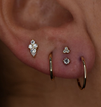 14K GOLD TORCH TOP