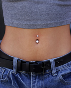 NAVEL OPAL ROUND STONE JEWEL
