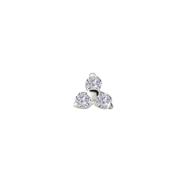 TITANIUM SILVER TRINITY TOP 4.0MM