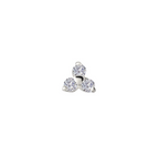 TITANIUM SILVER TRINITY TOP 4.0MM