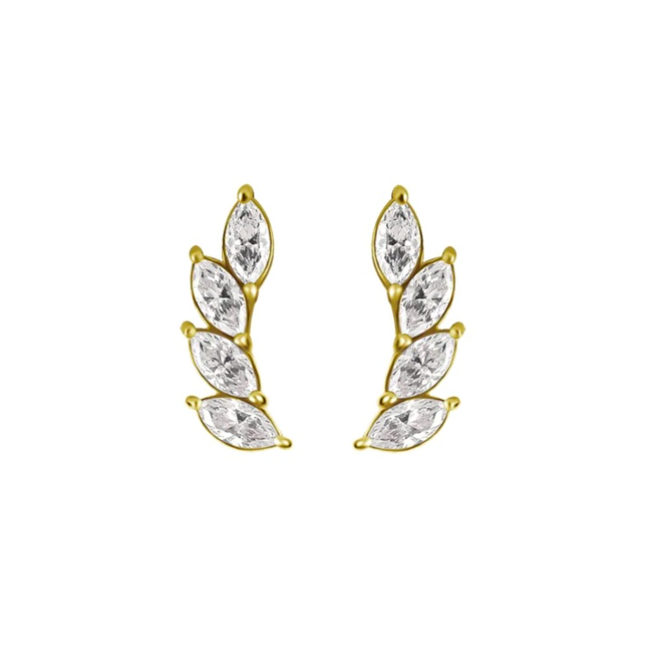 GOLD 4-LEAF CLUSTER TOP