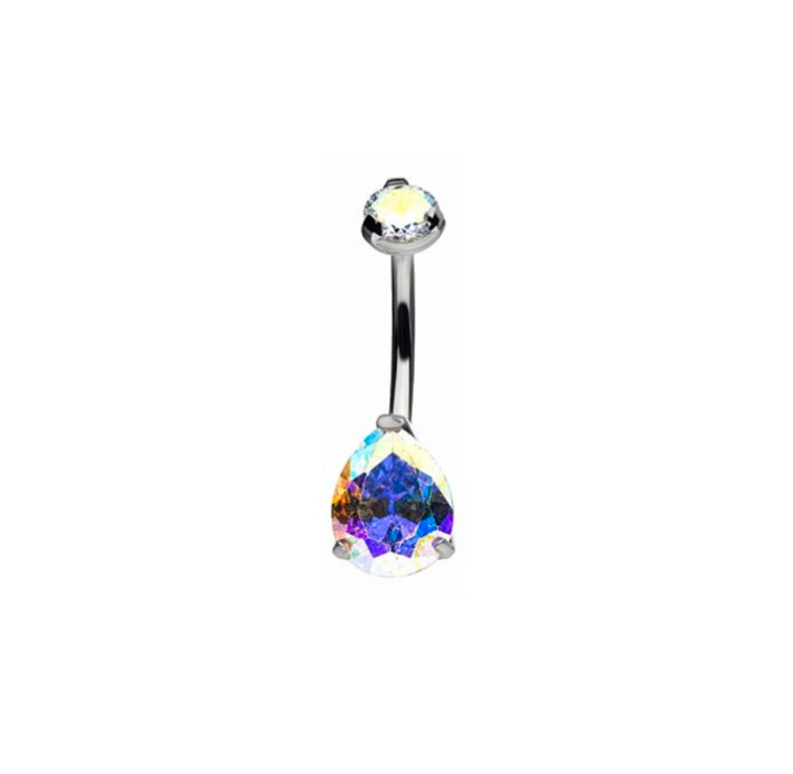 NAVEL TEARDROP IRIDESCENT