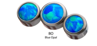 TITANIUM OPAL & GEM CASCADE TOP