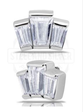 TITANIUM 3-GEM CROWN TOP