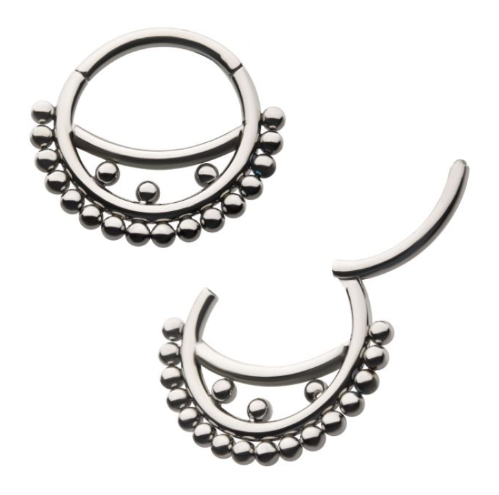 TITANIUM ORB HOOP