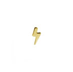 GOLD PVD LIGHTNING BOLT