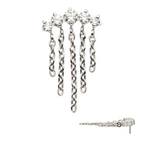 TITANIUM 5-GEMS & CHAINS TOP