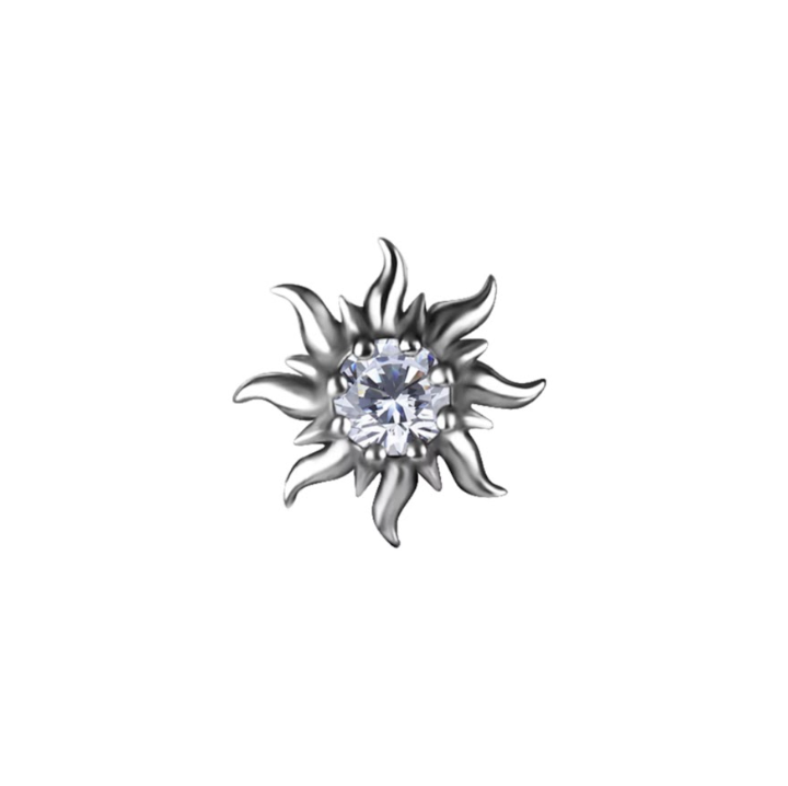 TITANIUM SUN WITH MIDDLE ZIRCON TOP