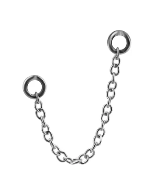 TITANIUM SILVER CHAIN