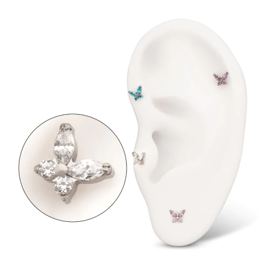 TITANIUM BUTTERFLY TOP
