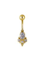 GOLD BANANABELL NAVEL JEWEL