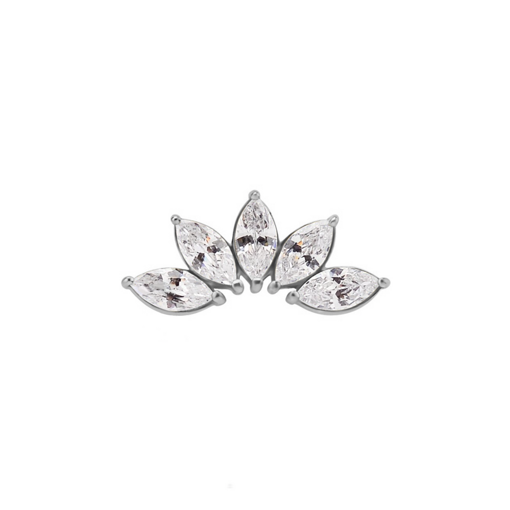 TITANIUM 5-LEAF CLUSTER TOP