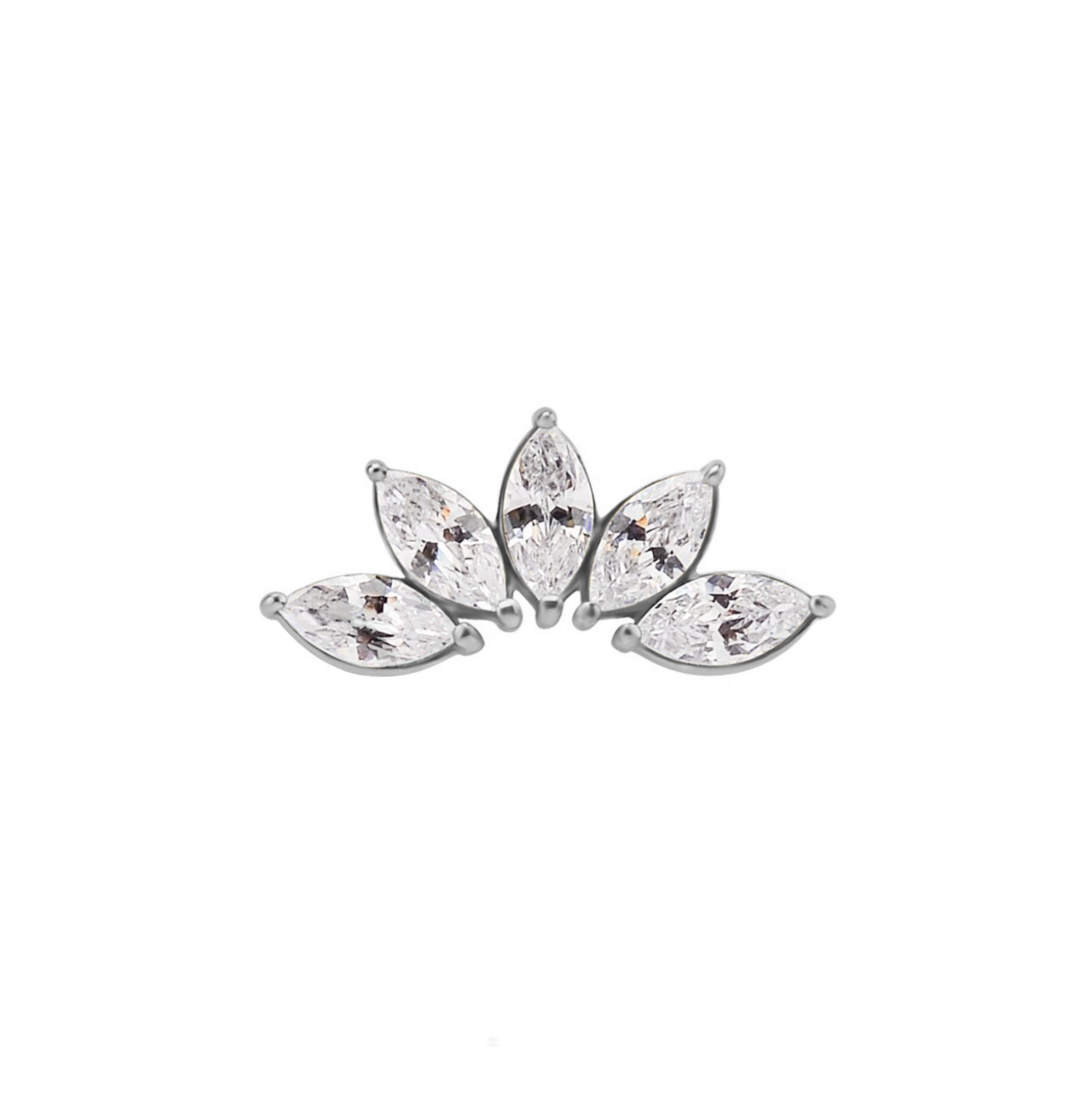 TITANIUM 5-LEAF CLUSTER TOP