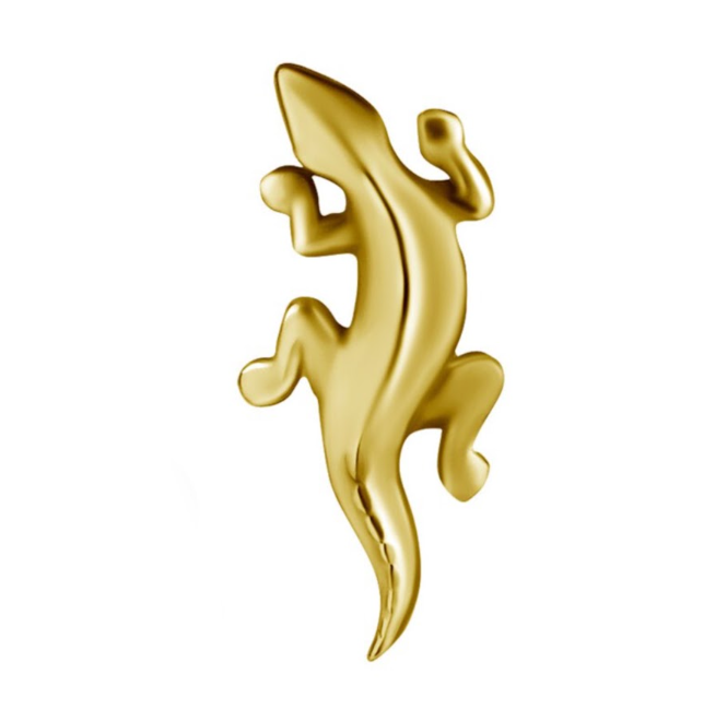 18KT SOLID GOLD LIZARD TOP