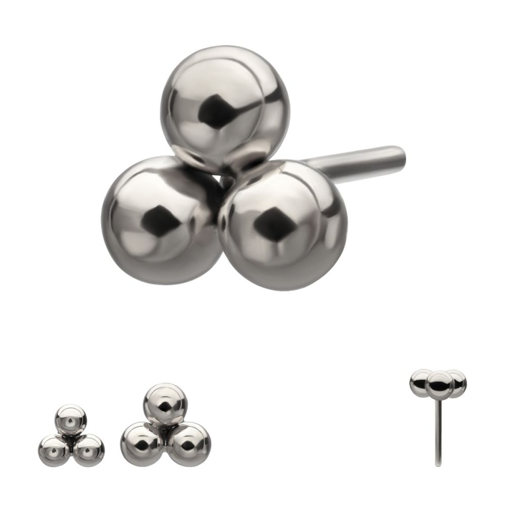 TITANIUM THREADLESS TRINITY BALL TOP